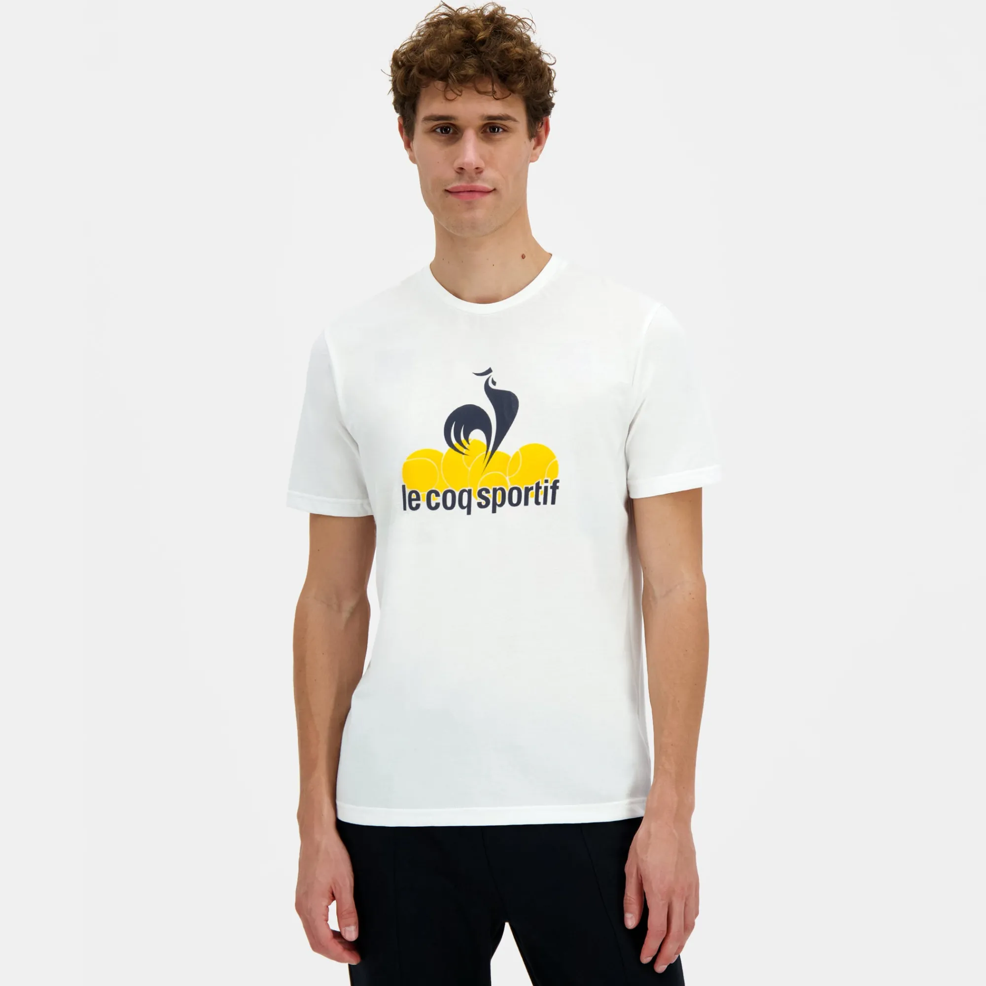 Le Coq Sportif Tennis Camiseta TENIS Hombre-Hombre Camisetas Y Tops