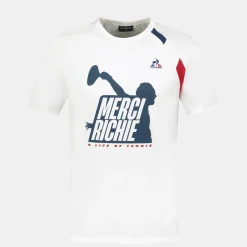Le Coq Sportif Tennis T-shirt Homme-Hombre Camisetas Y Tops