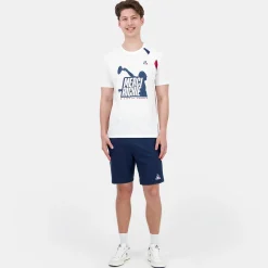 Le Coq Sportif Tennis T-shirt Homme-Hombre Camisetas Y Tops
