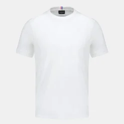 Le Coq Sportif Ton sur ton Camiseta Hombre Ton sur ton - Blanco-Hombre Camisetas Y Tops