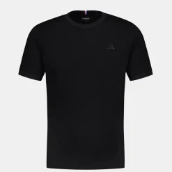 Le Coq Sportif Ton sur ton Camiseta Hombre Ton sur ton - Negro-Hombre Camisetas Y Tops