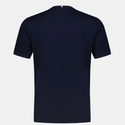 Le Coq Sportif Ton sur ton Camiseta Hombre Ton sur ton - Azul-Hombre Camisetas Y Tops