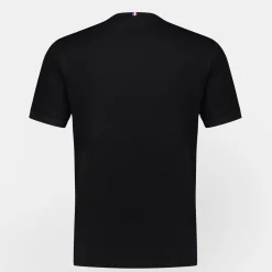 Le Coq Sportif Ton sur ton Camiseta Hombre Ton sur ton - Negro-Hombre Camisetas Y Tops
