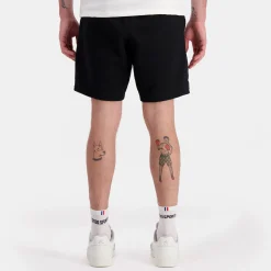 Le Coq Sportif Ton sur ton Pantalones Cortos Hombre Ton sur ton - Negro-Hombre Shorts