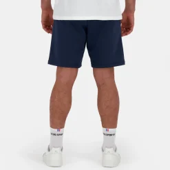 Le Coq Sportif Ton sur ton Pantalones Cortos Hombre Ton sur ton - Azul-Hombre Shorts