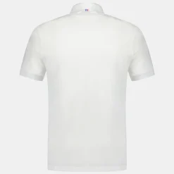 Le Coq Sportif Ton sur ton Polo Hombre Ton sur ton - Blanco-Hombre Polos