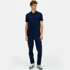 Le Coq Sportif Ton sur ton Polo Hombre Ton sur ton - Azul-Hombre Polos