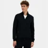 Le Coq Sportif Ton sur ton Sudadera Con Cremallera Hombre Ton sur ton - Negro-Hombre Sudaderas