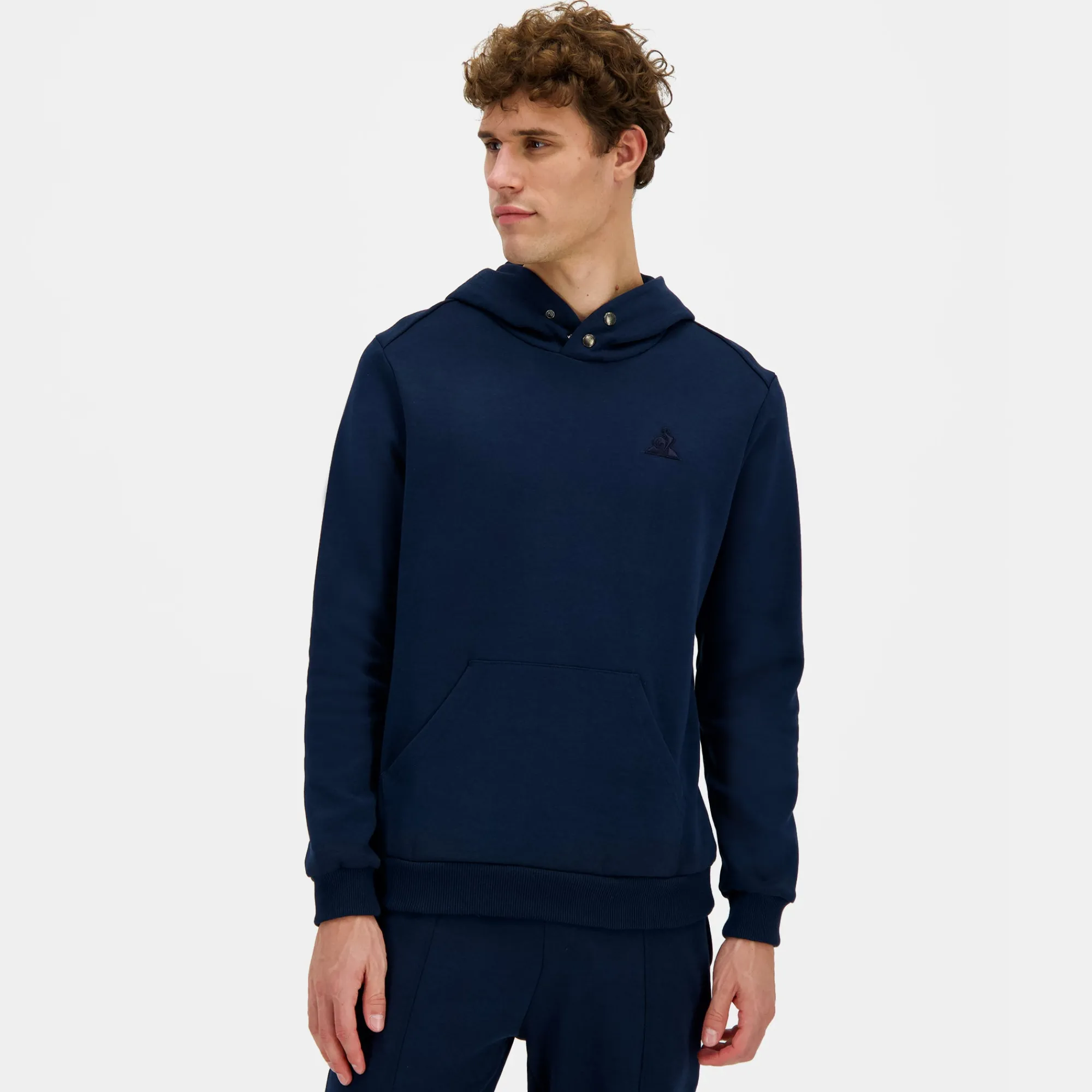 Le Coq Sportif Ton sur ton Sudadera Con Capucha Hombre Ton sur ton - Azul-Hombre Sudaderas Con Capucha | Sudaderas