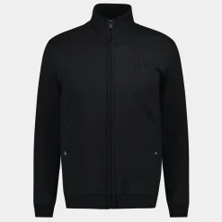 Le Coq Sportif Ton sur ton Sudadera Con Cremallera Hombre Ton sur ton - Negro-Hombre Sudaderas