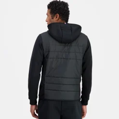 Le Coq Sportif Ton sur ton Sudadera Con Cremallera Hombre Ton sur ton - Negro-Hombre Chaquetas | Sudaderas Con Capucha