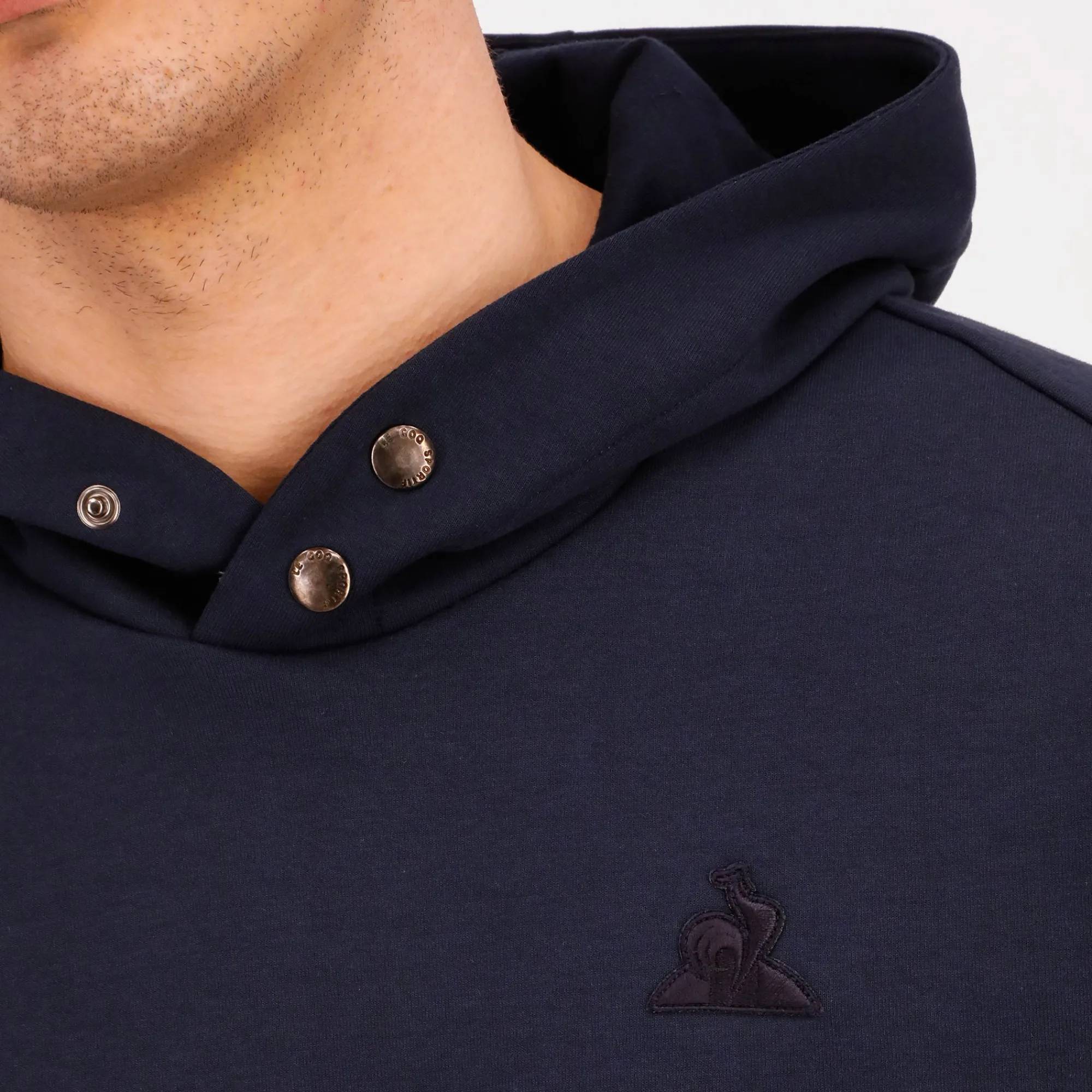Le Coq Sportif Ton sur ton Sudadera Con Capucha Hombre Ton sur ton - Azul-Hombre Sudaderas Con Capucha | Sudaderas