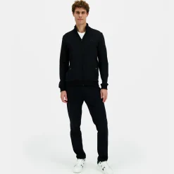 Le Coq Sportif Ton sur ton Sudadera Con Cremallera Hombre Ton sur ton - Negro-Hombre Sudaderas