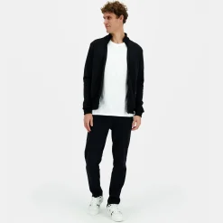 Le Coq Sportif Ton sur ton Sudadera Con Cremallera Hombre Ton sur ton - Negro-Hombre Sudaderas