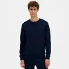 Le Coq Sportif Ton sur ton Sudadera Cuello Redondo Hombre Ton sur ton - Azul-Hombre Sudaderas