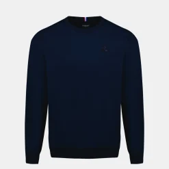 Le Coq Sportif Ton sur ton Sudadera Cuello Redondo Hombre Ton sur ton - Azul-Hombre Sudaderas