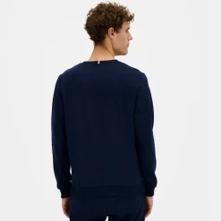 Le Coq Sportif Ton sur ton Sudadera Cuello Redondo Hombre Ton sur ton - Azul-Hombre Sudaderas