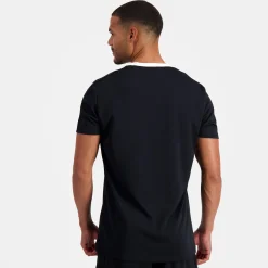Le Coq Sportif Training Camiseta Hombre Training - Negro-Hombre Entrenamiento Y Gimnasio | Running