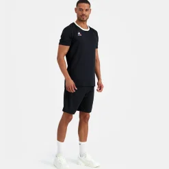 Le Coq Sportif Training Camiseta Hombre Training - Negro-Hombre Entrenamiento Y Gimnasio | Running