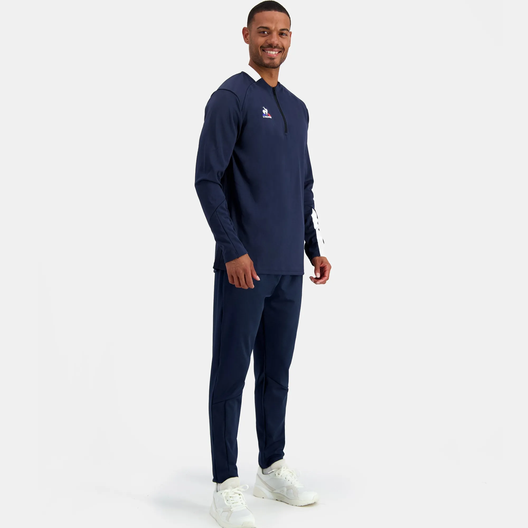 Le Coq Sportif Training Sudadera Hombre Training - Azul-Hombre Entrenamiento Y Gimnasio | Running