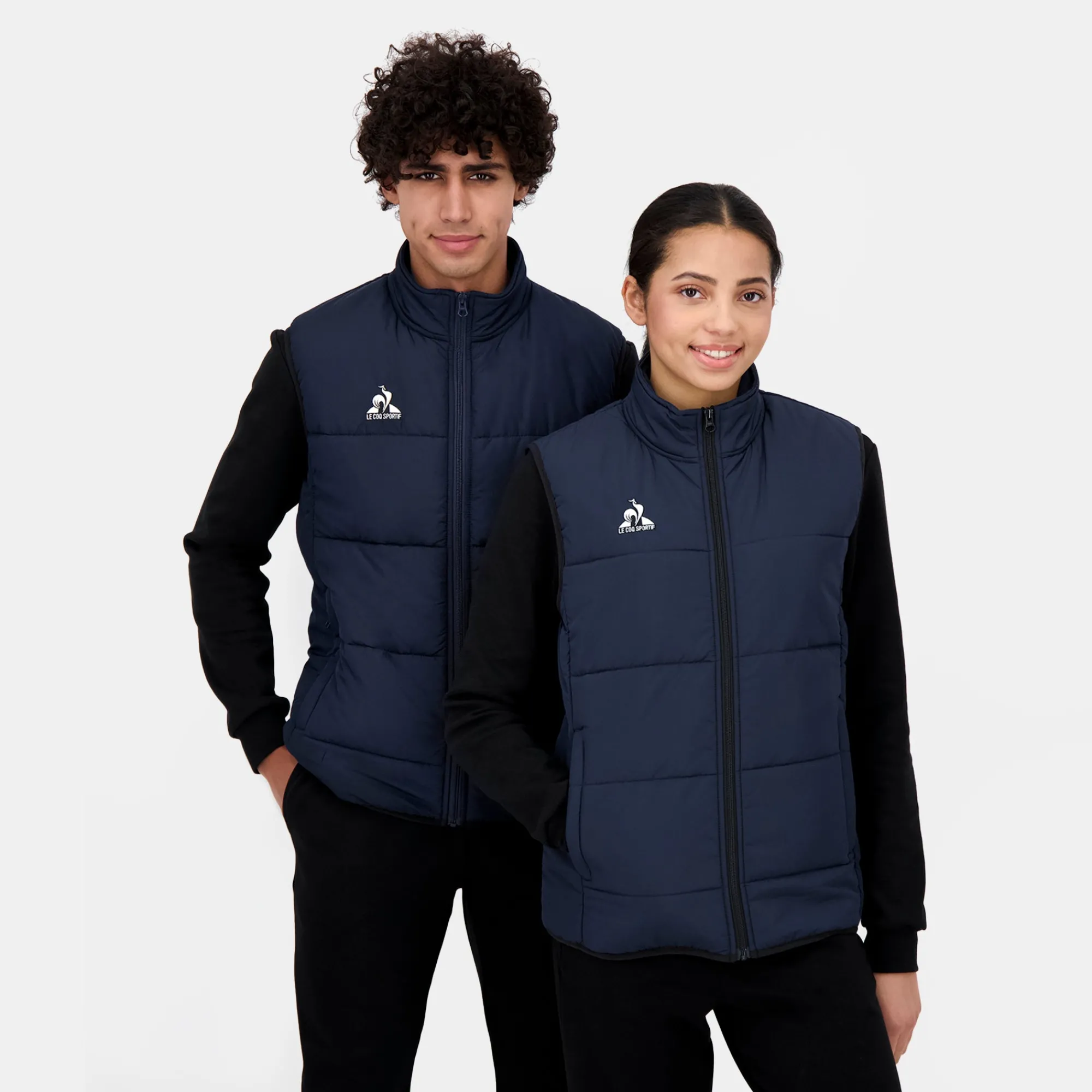 Le Coq Sportif Training TRAINING Plumífero sin mangas para hombre-Hombre Entrenamiento Y Gimnasio | Running