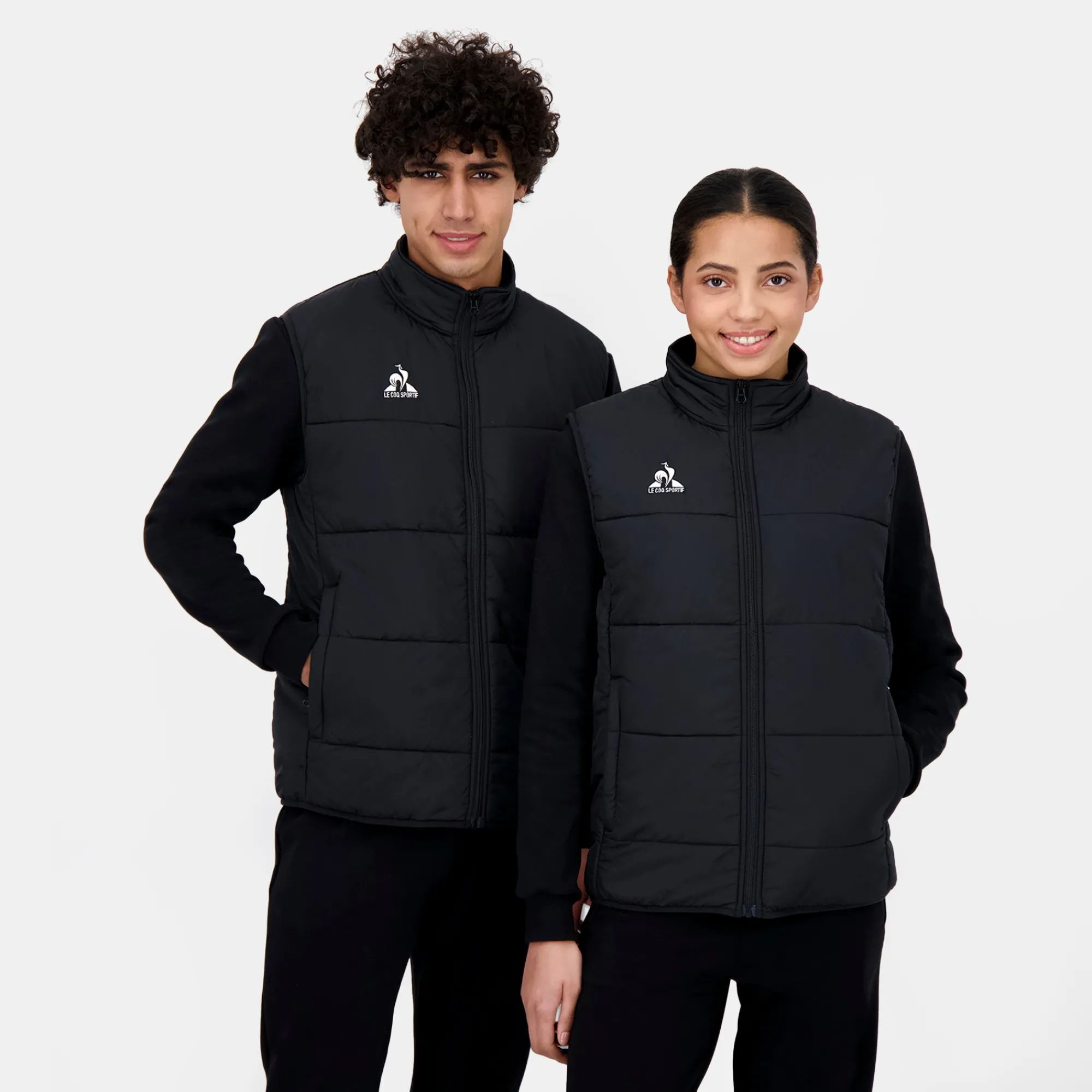 Le Coq Sportif Training TRAINING Plumífero sin mangas para hombre-Hombre Entrenamiento Y Gimnasio | Running