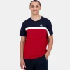 Le Coq Sportif Tricolore Camiseta Hombre TRICOLOR-Hombre Camisetas Y Tops