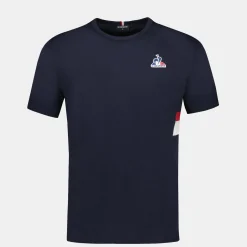 Le Coq Sportif Tricolore Camiseta Hombre TRICOLOR-Hombre Camisetas Y Tops