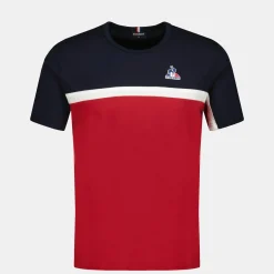 Le Coq Sportif Tricolore Camiseta Hombre TRICOLOR-Hombre Camisetas Y Tops