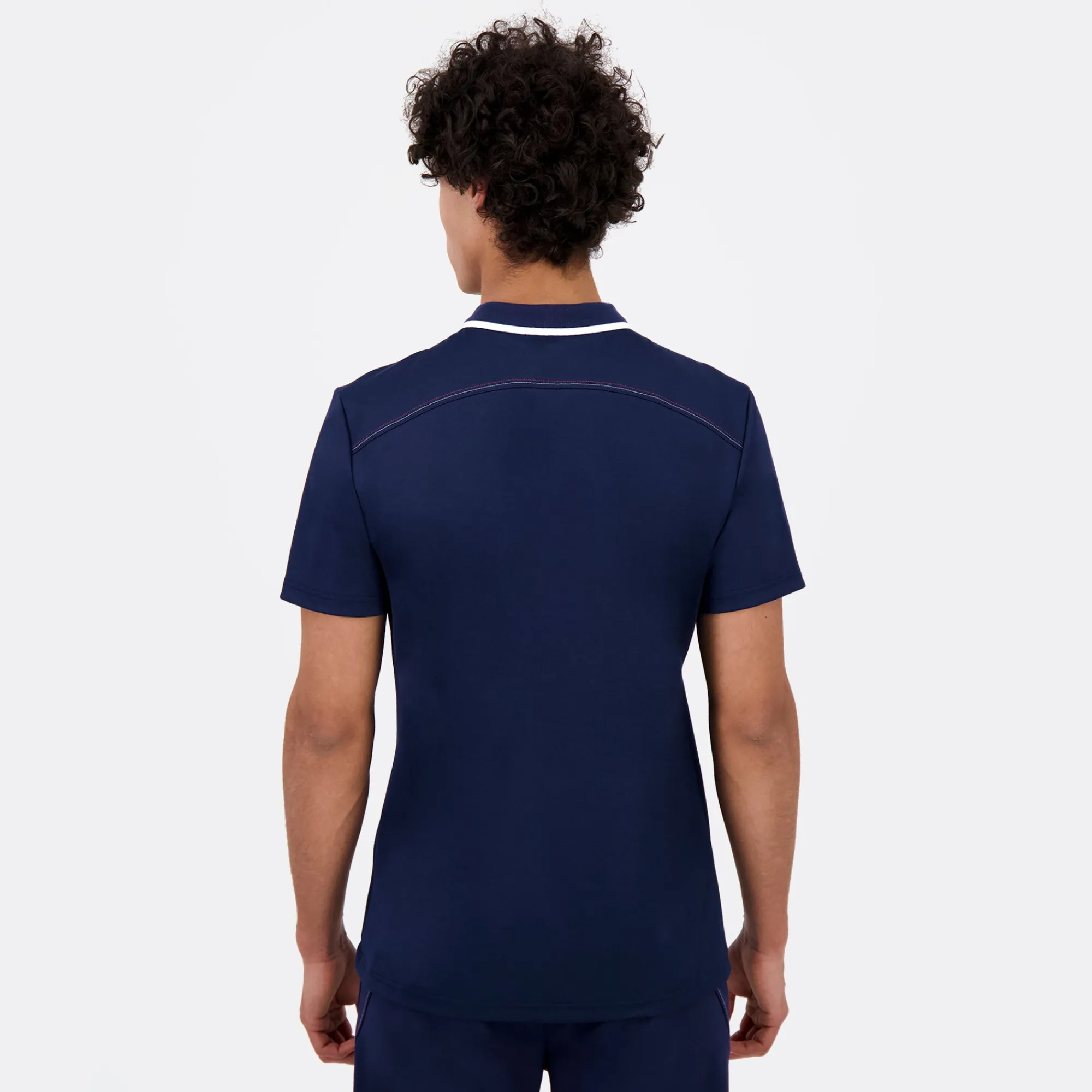 Le Coq Sportif Tricolore Polo TRICOLOR para hombre-Hombre Polos