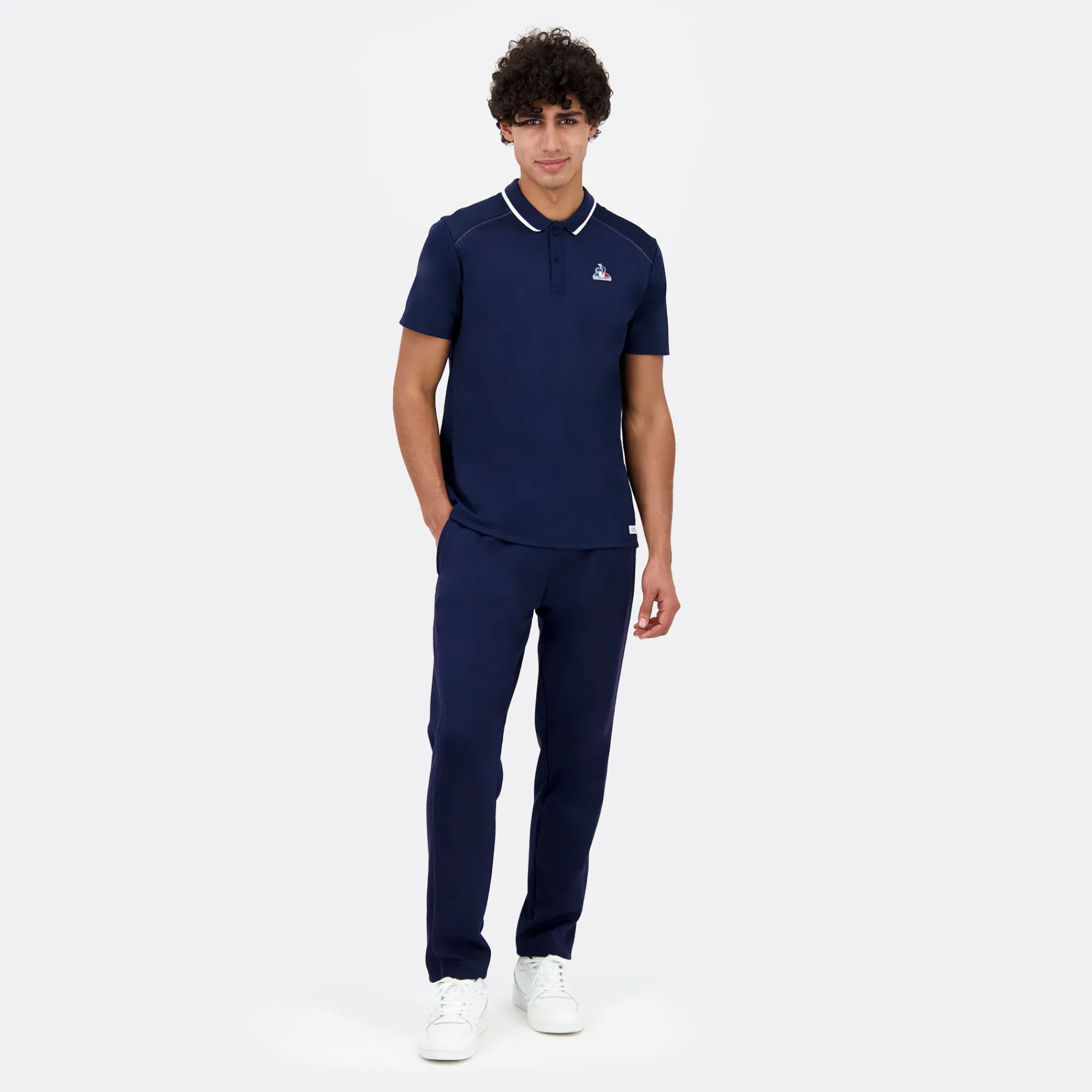 Le Coq Sportif Tricolore Polo TRICOLOR para hombre-Hombre Polos