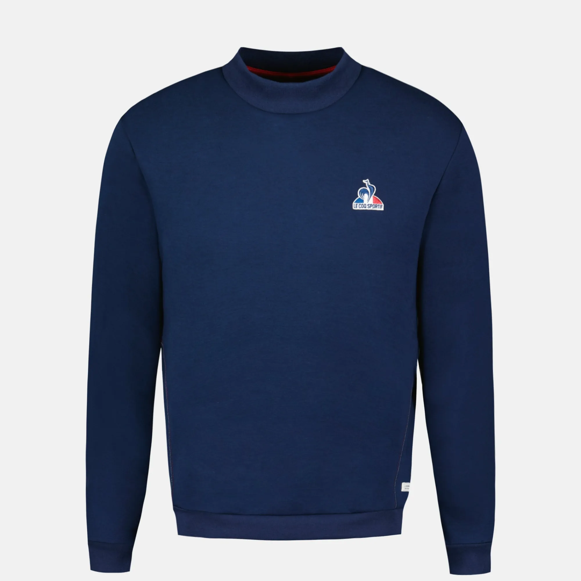 Le Coq Sportif Tricolore Sudadera de hombre TRICOLOR con cuello redondo-Hombre Sudaderas
