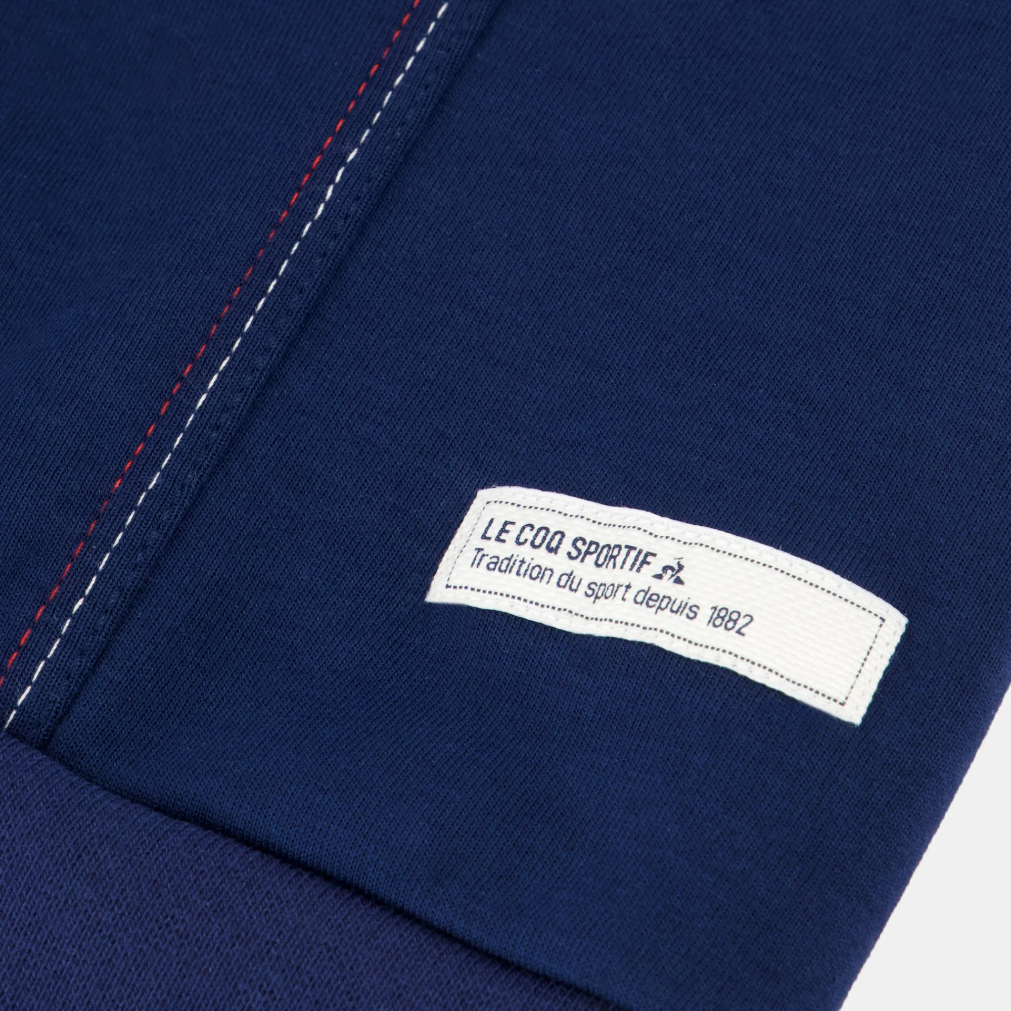 Le Coq Sportif Tricolore Sudadera de hombre TRICOLOR con cuello redondo-Hombre Sudaderas