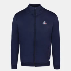 Le Coq Sportif Tricolore Sudadera hombre TRICOLOR con cremallera-Hombre Sudaderas