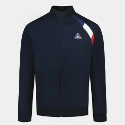 Le Coq Sportif Tricolore Sudadera hombre TRICOLOR con cremallera-Hombre Sudaderas