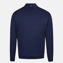 Le Coq Sportif Tricolore Sudadera hombre TRICOLOR con cremallera-Hombre Sudaderas