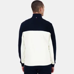 Le Coq Sportif Tricolore Sudadera hombre TRICOLOR con cremallera-Hombre Sudaderas