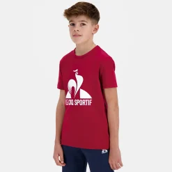 Le Coq Sportif T-shirt Enfant- Camisetas
