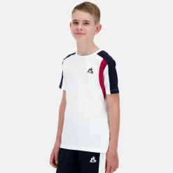 Le Coq Sportif T-shirt Enfant- Camisetas