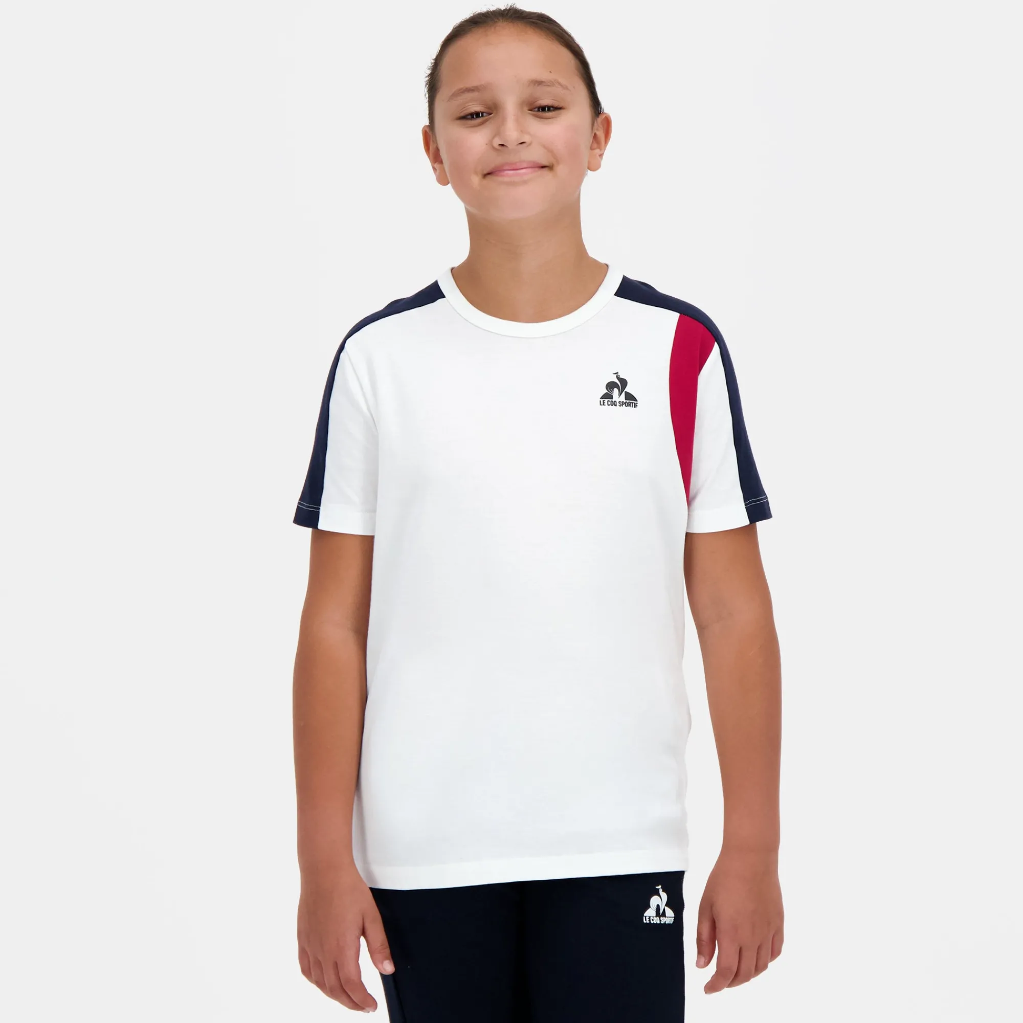 Le Coq Sportif T-shirt Enfant- Camisetas